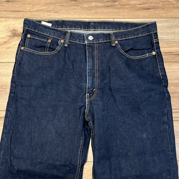 Men's Levis 550 Relaxed Fit Denim Jeans Size 40x30 Blue Modern Cotton Red Tab - Picture 2 of 13